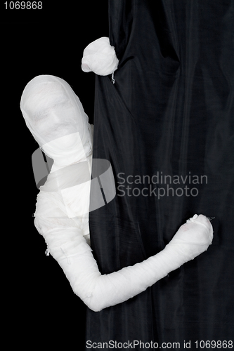 Image of Man in bandage