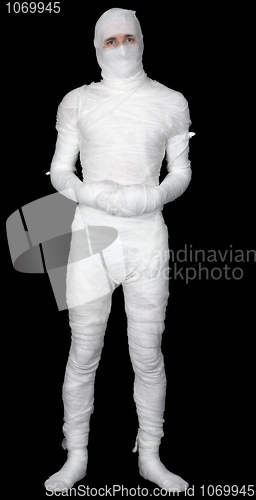 Image of Man in bandage