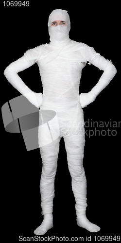 Image of Man in bandage