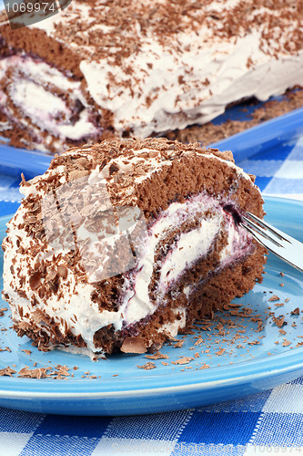 Image of Chocolate swiss roll