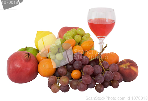 Image of Bright still life with wine