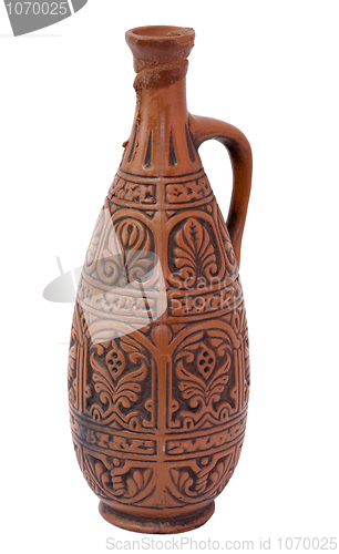 Image of Ancient clay large bottle