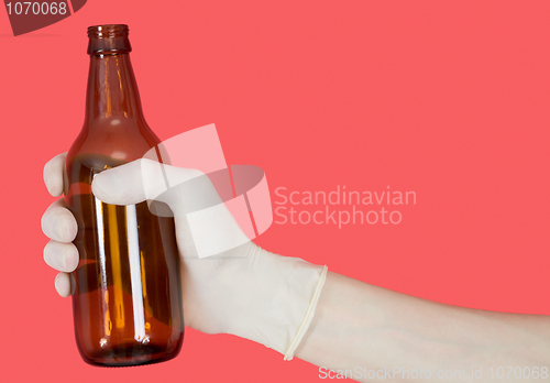 Image of Bottle in hand