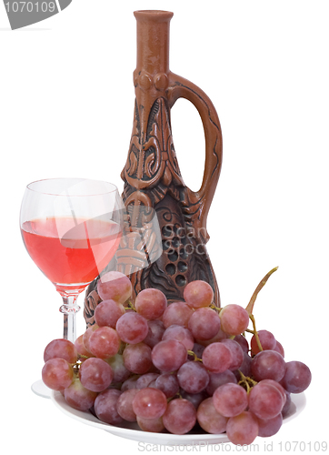 Image of Bright still life with wine