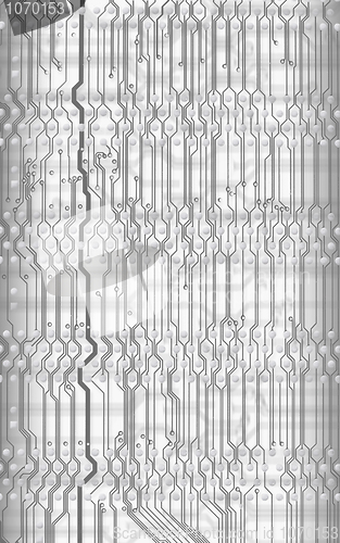 Image of Abstract circuit board background in hi-tech style