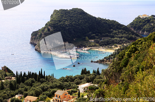 Image of Paleokastritsa harbour