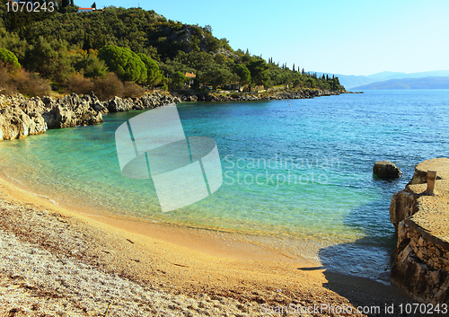 Image of Nissaki beach, Corfu