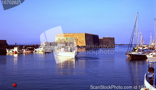 Image of Heraklion harbour, Crete