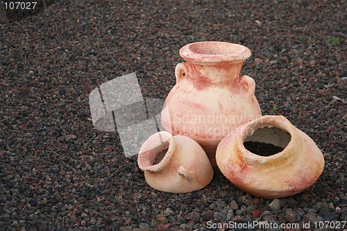 Image of Terracota pots