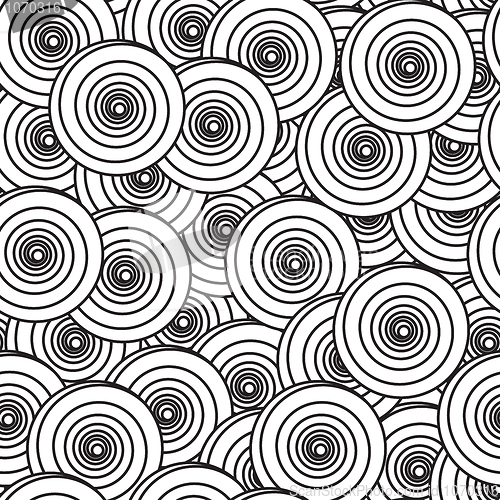 Image of Abstract background with spiral circles