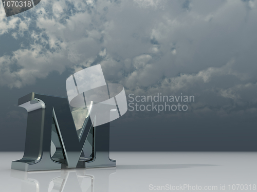Image of chrome m