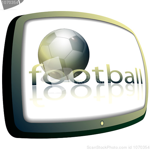 Image of Football and TV