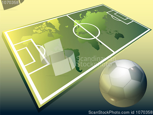 Image of Map and football