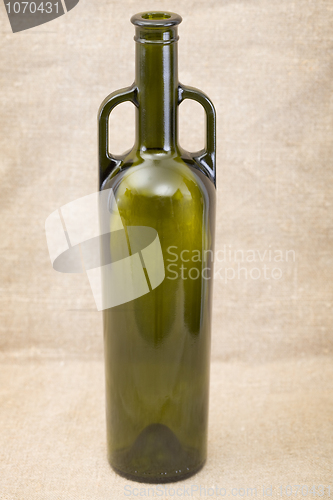 Image of Glass bottle for wine