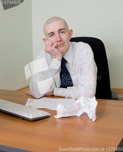 Image of Emotional manager at office