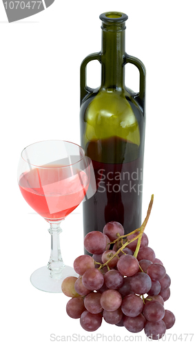 Image of Bright still life with wine