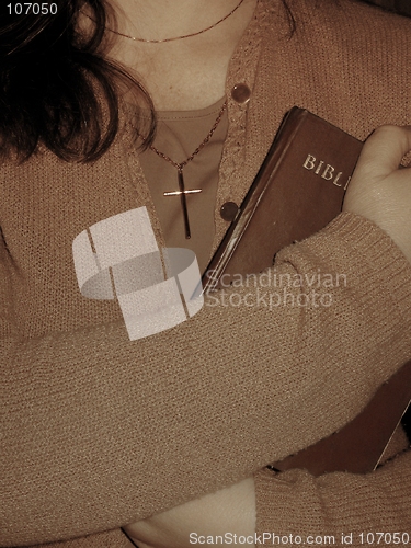 Image of Holding the Bible