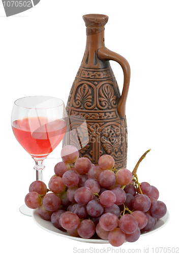 Image of Bright still life with wine