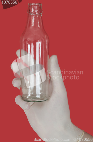 Image of Bottle on hand