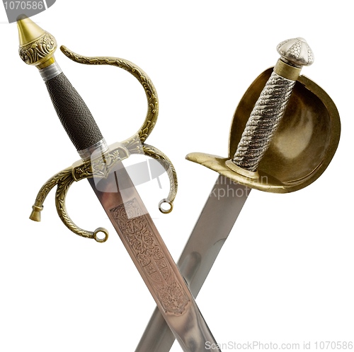 Image of Shaft of saber and sword