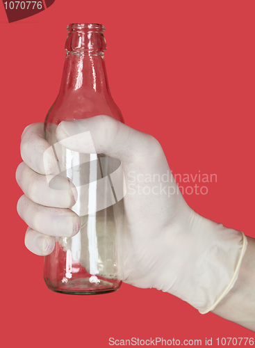 Image of Bottle in hand