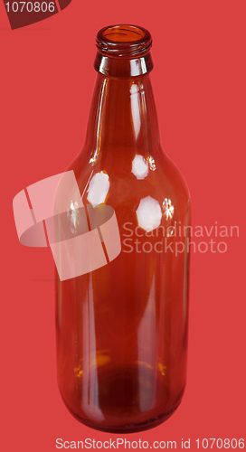 Image of Brown glasses bottle
