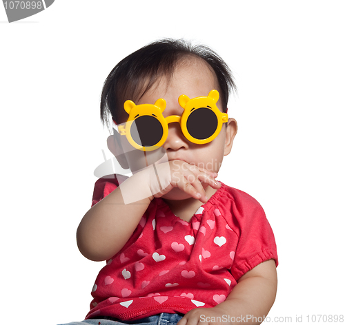 Image of Asian toddler girl