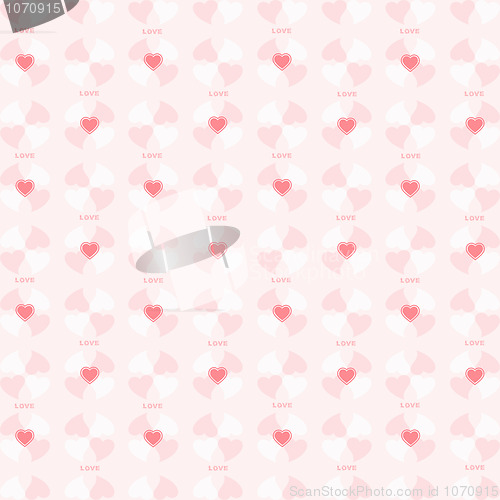 Image of Seamless heart pattern