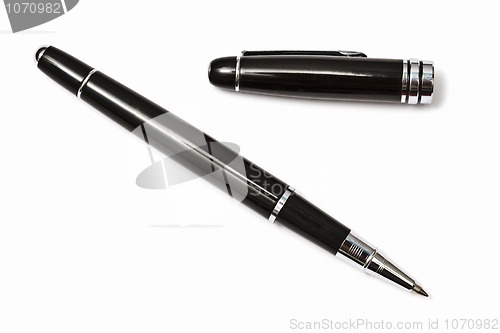 Image of Black Ballpoint Pen 