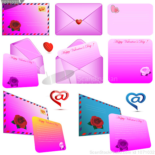 Image of Pink envelopes