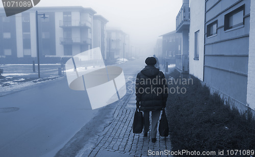 Image of Elderly in residential area