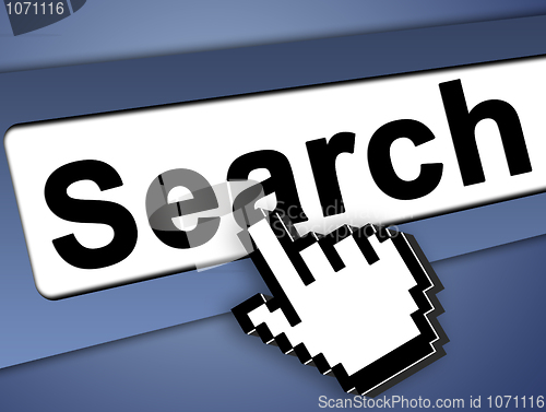 Image of search the internet