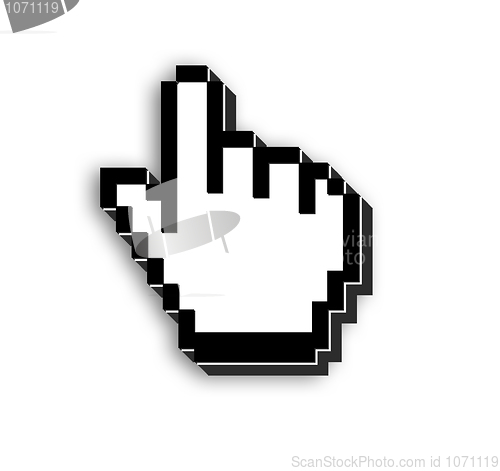 Image of 3d mouse pointer