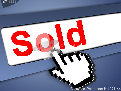 Image of sold icon