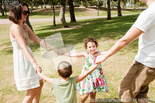 Image of Family in the park