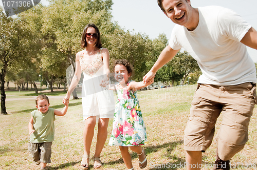 Image of Family in the park