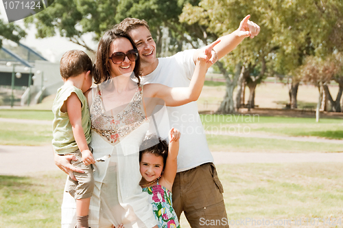 Image of Happy family see Something