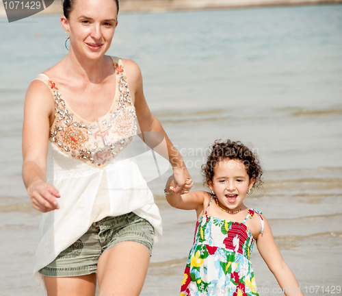 Image of mother and daughter