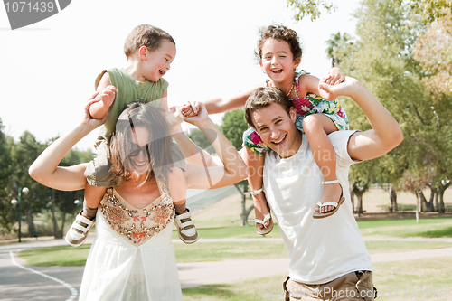 Image of Happy young family