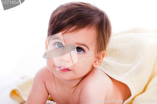 Image of Closeup of an infant