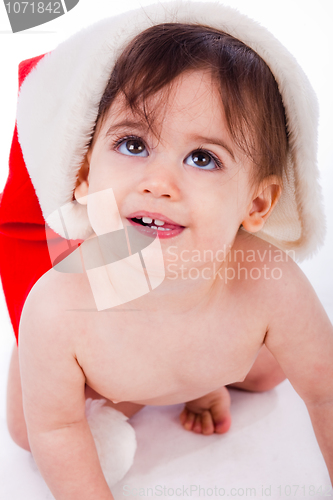 Image of Santa baby smile