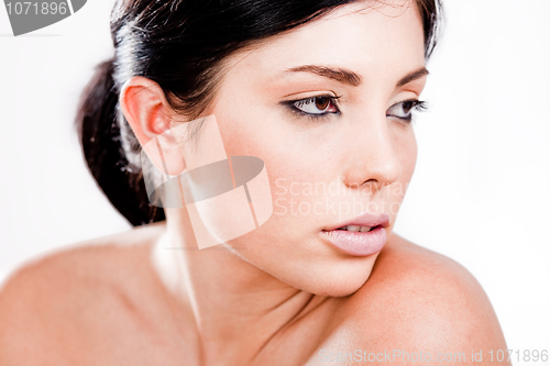 Image of Glamour portrait of a young woman