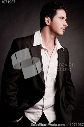 Image of Attractive young man