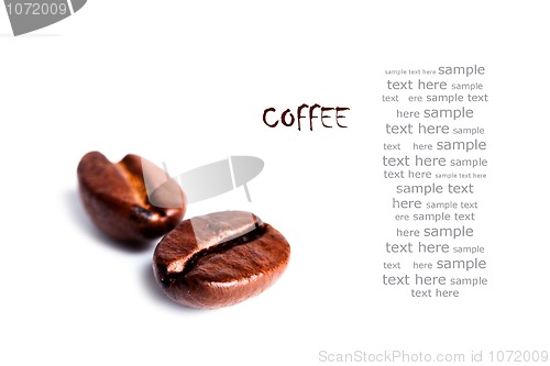 Image of two coffee beans