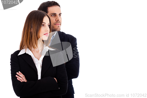 Image of Two young business people