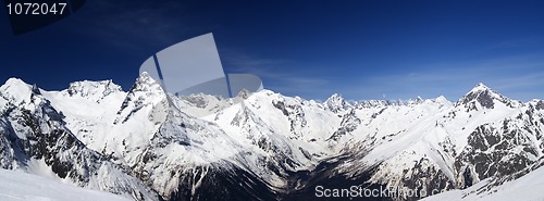 Image of Mountain panorama. Caucasus