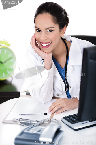 Image of Doctor smiling at the camera