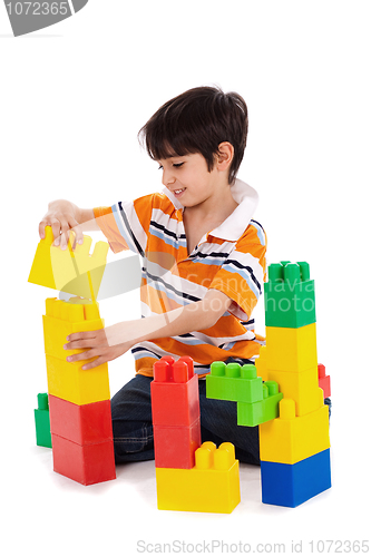 Image of Cute little play boy