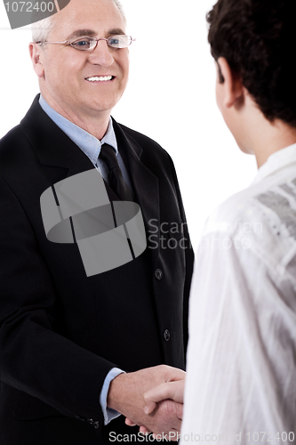 Image of Business handshake and trust