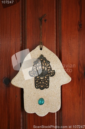 Image of hamsa hand amulet